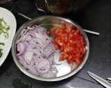 A picture of step 11 of Chineese vegetable manchurian and ponda noodle#challenge.