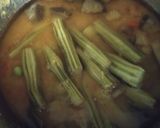 A picture of step 2 of Moong dal Dalma.