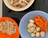 Foto langkah ke 1 dari resep Tumis Jamur Telur Puyuh.