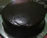 Foto langkah ke 6 dari resep Kue ulang tahun coklat leleh.
