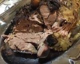 Une image de l'étape 16 de Gigot d'agneau de 8 heures confit d'ail oignon et carottes aux aromates.