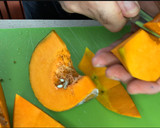Foto del paso 1 de la receta: Crema de calabaza asada