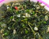 Foto langkah ke 7 dari resep Sayur kuah daun singkong dengan rebon ala anak kos.
