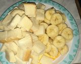 Foto langkah ke 2 dari resep Puding roti pisang.