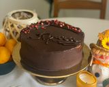 Фото кроку 15 до Празький торт або торт «Прага» з вишнею 🍫.
