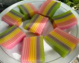 Foto langkah ke 6 dari resep Lapis rainbow 🌺.