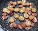 Foto langkah ke 3 dari resep PIZZA TEFLON BROKOLI (Pizza Roti Tawar).
