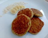 Foto langkah ke 8 dari resep Snack mpasi 11 m+ Banana oat pancake.