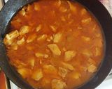Csirkemell ragu pappardelle tésztával recept fázis 5 fotója