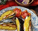Foto langkah ke 9 dari resep Nasi Kuning Lipat Nori.