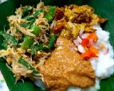 Foto langkah ke 5 dari resep Bubur Bali Bumbu Kacang#Bubuh Bali Mebase Kacang.