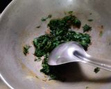 A picture of step 2 of Chana dal methi puri.