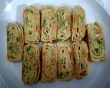Foto langkah ke 8 dari resep Gyeran mari / tamagoyaki / telur gulung korea / jepang.