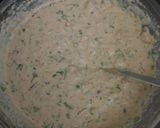 A picture of step 3 of Oats Chilla.