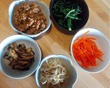 รูปขั้นตอนการทำที่ 2 ของ บิบิมบับ (ข้าวยำเกาหลี) 비빔밥 ฉบับทำง่ายๆ ทานเองที่บ้านค่ะ