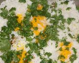 A picture of step 6 of Tikka baryani with national tikka masla.