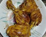A picture of step 4 of Steam chicken leg piece.