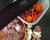 Foto langkah ke 1 dari resep Tumis Terong Ati Ampela.