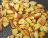 Une image de l'étape 5 de Pommes de terre persillées.