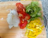 Foto del paso 3 de la receta: Fajitas de pollo con guacamole y queso
