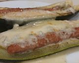 Foto del paso 6 de la receta: Calabacines asados con Carne Magra y Gorgonzola
