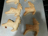 Galletas integrales de avena y trigo