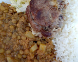 Foto del paso 7 de la receta: Lentejas con Cordero dorado