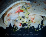 Foto del paso 2 de la receta: Wrap relleno de ensalada de verduras