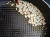 Spaghettis con gambas