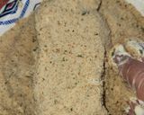 A picture of step 2 of Italian breaded chicken breast (baked) also, air fryer friendly too.