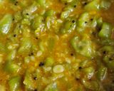 A picture of step 8 of Snake gourd curry.