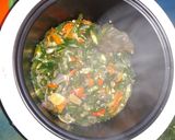 Foto langkah ke 2 dari resep Tumis ampela buncis rice cooker simpel.
