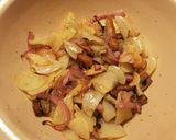 Foto del paso 9 de la receta Tortillas de patatas con berenjenas y cebolla roja