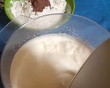 Foto langkah ke 1 dari resep 07. Bolu Air Coklat 1 telur.