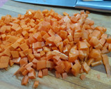 Foto del paso 1 de la receta: Bizcocho integral de calabaza y zanahoria con toque de cacao