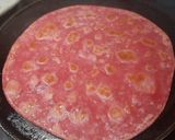 A picture of step 11 of Beetroot Paneer Roll.