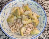 Foto del paso 8 de la receta: Alubias con almejas y alcachofas