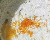 A picture of step 1 of Orange tutti-fruity cake.