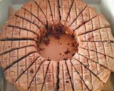 Foto langkah ke 10 dari resep Bolu Coklat Keju Super Lembut.