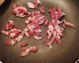 Foto del passaggio 5 della ricetta Ziti spezzati alla crema d'orto e pancetta tesa