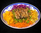Hình bước làm 4 của món Salad Sắc Màu Âu Á