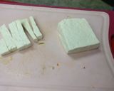 A picture of step 2 of Italian lasagna cannelloni filled with Indian paner tikka.