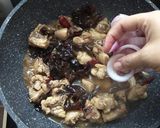 Gambar langkah 4 resipi Cendawan hitam masak sos tiram bersama ayam#fayekusairi.