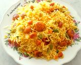 عکس مرحله 2 از دستور سنگ و سیر پلو + تغییرات