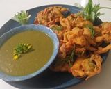 A picture of step 8 of Vegetable pakora.