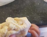 A picture of step 4 of Eggless bread rolls.
