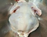 Hình bước làm 4 của món Cháo Gà 닭죽