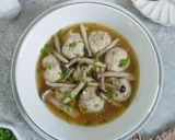 Foto langkah ke 6 dari resep Bakso Ayam Tanpa Tepung.