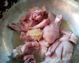 A picture of step 1 of Chicken White Karahi.