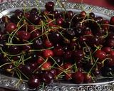 A picture of step 1 of Cherry jam 🍒.